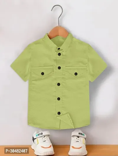 Trendy Cotton Blend Shirt for Boys-thumb0