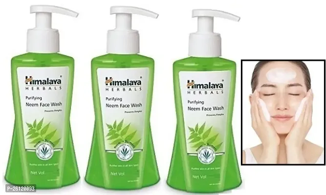 PROFESSIONAL PURIFYING NEEM FACE WASH PACK OF 03-thumb0