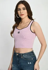 Trendy Wool Knitted Crop Top-thumb1