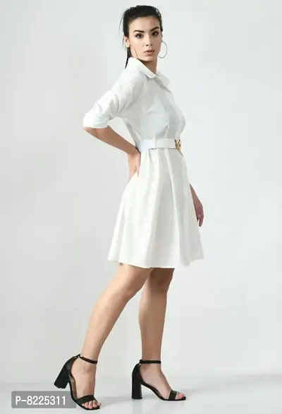 A-Line Shirt Dress-thumb4