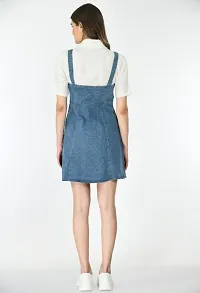 Short Denim Dress With Shirt-thumb1