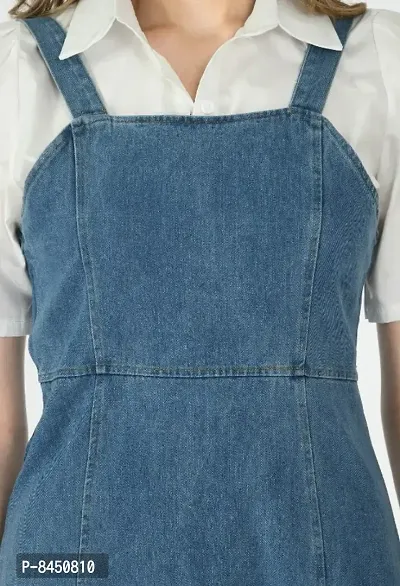 Short Denim Dress With Shirt-thumb4