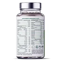 Health Veda Organics Whole Food Multivitamin with Natural Vitamins  Minerals I 120 Veg Tablets I Best for Energy, Brain, Heart  Eye Health I For both Men  Women-thumb1