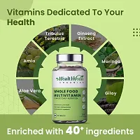 Health Veda Organics Whole Food Multivitamin with Natural Vitamins  Minerals I 120 Veg Tablets I Best for Energy, Brain, Heart  Eye Health I For both Men  Women-thumb4