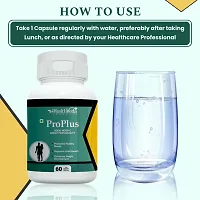 Health Veda Organics ProPlus 500 mg I 60 Veg Capsules I Good Height  Great Personality I Supports Healthy Bones  Muscles I For both Men  Women-thumb3