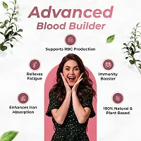 Health Veda Organics Iron + Folic Acid Supplement with Zinc, Vitamin C  Vitamin B12 | 60 Veg Capsules | Supports Blood Building, Immunity and Energy | Enhances Iron Absorption| For Both Men  Women-thumb4