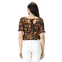 Women Top with Puff Sleeve  for Women Top, Stylish Top, Casual Wear Top for Women/Girls Top-thumb3