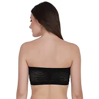 Uniqlive Tube Bra for Women, Black Tube Bra for Girls-thumb2