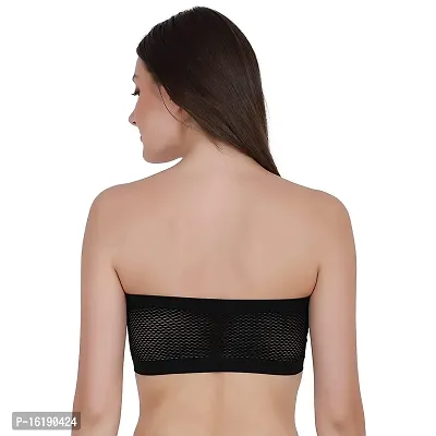 Uniqlive Tube Bra for Women, Black Tube Bra for Girls-thumb3