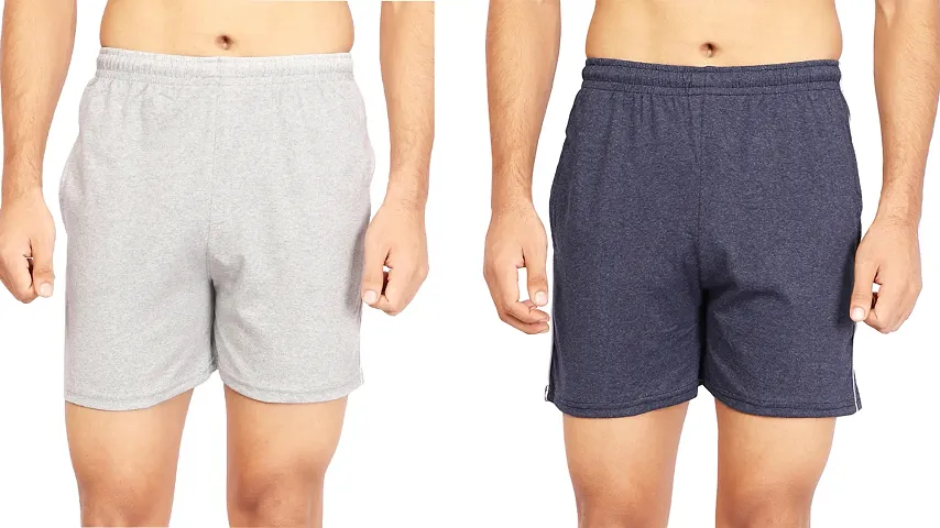 Uniqlive comfortable solid men and boy relaxing boxer for men combo of 2