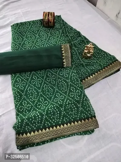 New Trending Maharani bandhani saree-thumb0