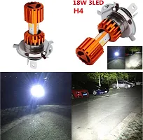 Crokrok LedbulbH4theeside084 Headlight Car  Motorbike LED for Yamaha (9 V  18 W) (Fazer  Pack of 1)-thumb1