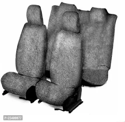 Crokrok Cotton Car Seat Cover For Maruti Celerio (Front Detachable Headrest  Without Back Seat Arm Rest  5 Seater)