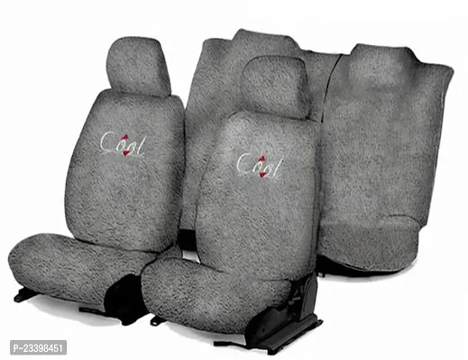 Wishwell Cotton Car Seat Cover For Mahindra Scorpio Getaway (Front Detachable Headrest  Without Back Seat Arm Rest  5 Seater)