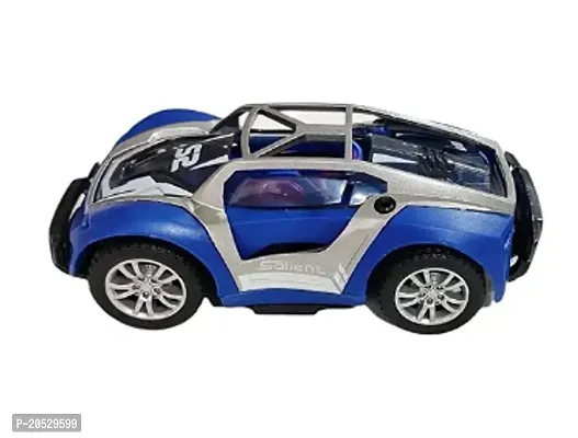 Mini Metal Diecast Pullback Car Modified Concept Model Collection Of Toy Cars For Kids , Blue