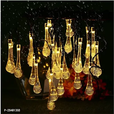 14 LED Water Drop Rain Droplets Decorative Fairy String Lights