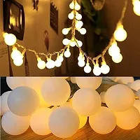 LUMIFAME Milky Ball String Lights 14 LED 3Meter Gotti String Fairy Light for Diwali, Christmas, Wedding, Party, Indoor and Outdoor Decoration Light,-thumb2