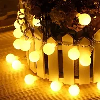 LUMIFAME Milky Ball String Lights 14 LED 3Meter Gotti String Fairy Light for Diwali, Christmas, Wedding, Party, Indoor and Outdoor Decoration Light,-thumb1