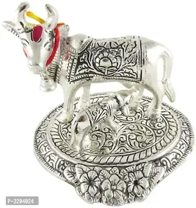 Cow With Calf Decorative Showpiece-thumb0