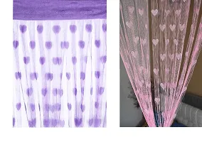 Elegant Polyester Door Curtain Pack Of 2-thumb1