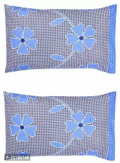 Trendy Latest Elegant Polycotton Pillow Covers (Pack of 2)-thumb0