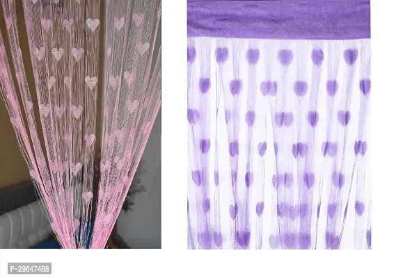 Elegant Polyester Door Curtain Pack Of 2