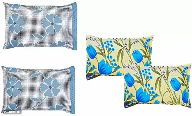 Trendy Latest Elegant Polycotton Pillow Covers (Pack of 4)