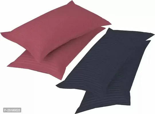 Trendy Latest Elegant Polycotton Pillow Covers (Pack of 4)-thumb0