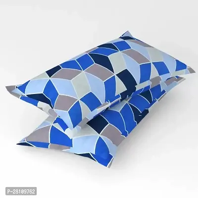 Trendy Latest Elegant Polycotton Pillow Covers (Pack of 2)-thumb0