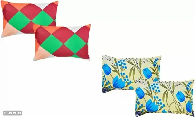 Trendy Latest Elegant Polycotton Pillow Covers (Pack of 4)-thumb0