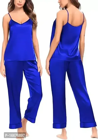 NYC Tashan Women Sleepwear Two Piece Set (Pyjama or Top) (Blue)