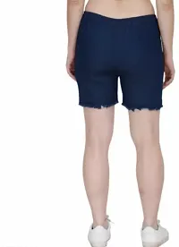 Women Denim Bang Shorts (Nikker)-thumb1