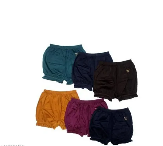 Cotton Bloomer/Boy Shorts For Women And Girls Combo