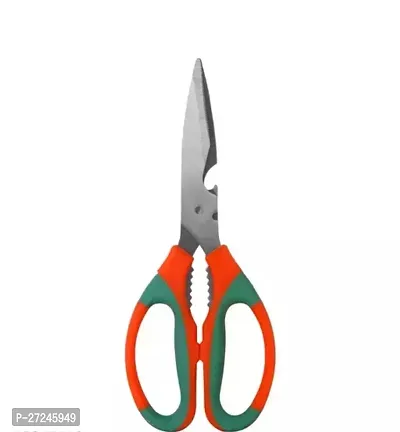 SKAB Multipurpose Kitchen Household And Garden Stainless Steel Scissor Garden Tool Kit Scissors ( multicolour)-thumb0