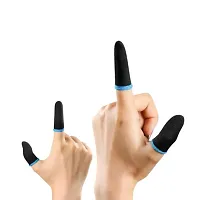 PUBG GAMING SLEEVES PACK OF 4 PAIR (4) Anti Slip Mobile Gaming Finger Sleeve  for PUBG-thumb1