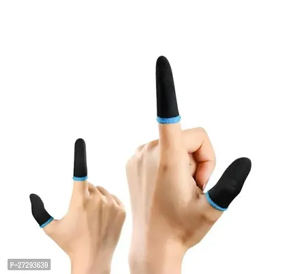 PUBG GAMING SLEEVES PACK OF 4 PAIR (4) Anti Slip Mobile Gaming Finger Sleeve  for PUBG-thumb2