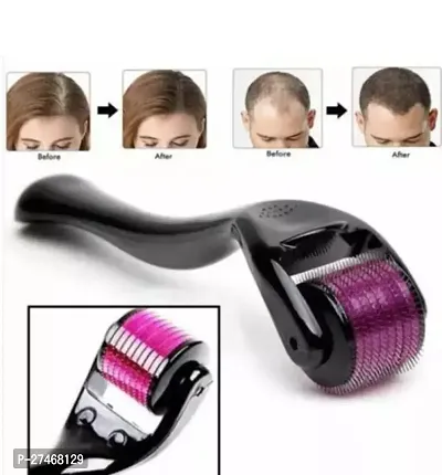 Roller Hair and Beard Growth Beard Activator 540 Titanium Microneedling Roller |Pack Of 1-thumb0