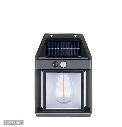 Solar Wall Lights Outdoor, Wireless Dusk to Dawn Porch Lights Fixture, Solar Wall Lantern with 3 Modes  Motion Sensor, Waterproof Exterior Lighting with Clear Panel for Entryway Front Door