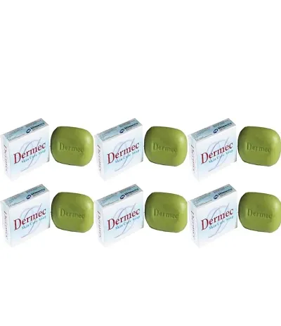 Dermec Soap For Skin Soap Tested By Dermatologist Soap Mens  Women Use/use Regular/PCS - 6