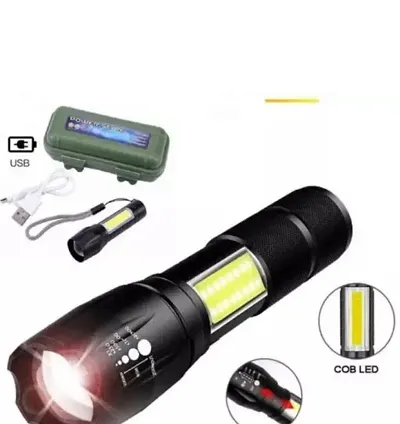 Smart Rechargeable LED Torch Flashlight