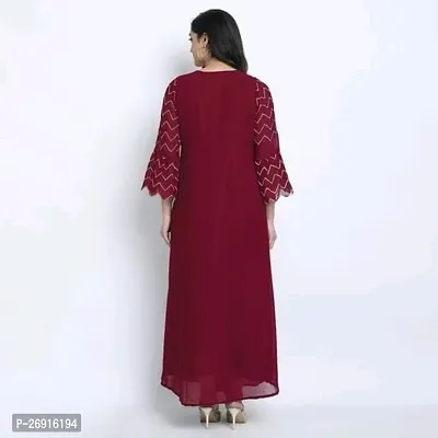 BEAUTIFULL EMBROIDERY WORK GOWN-thumb3