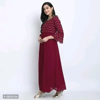 BEAUTIFULL EMBROIDERY WORK GOWN-thumb5