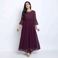 BEAUTIFULL EMBROIDERY WORK GOWN-thumb3