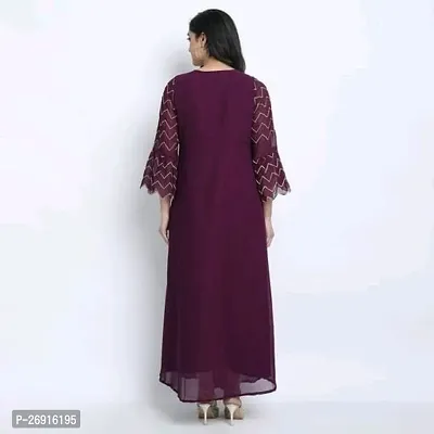 BEAUTIFULL EMBROIDERY WORK GOWN-thumb3