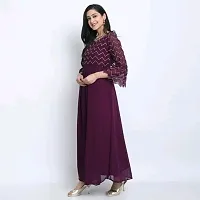 BEAUTIFULL EMBROIDERY WORK GOWN-thumb4