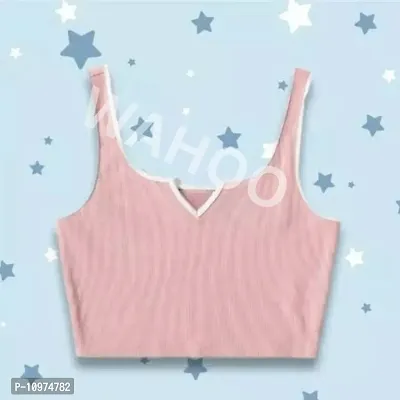 Fancy Lycra Crop Top For Women