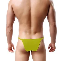 THE BLAZZE Men's Cotton Briefs (Pack of 1) (QW-54_G - Green_M)-thumb1