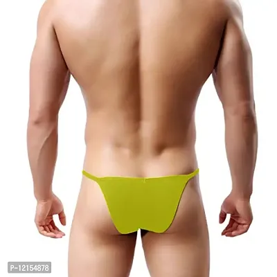 THE BLAZZE Men's Cotton Briefs (Pack of 1) (QW-54_G - Green_M)-thumb2