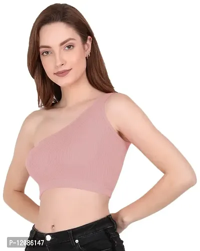 THE BLAZZE Women's Sleeveless Crop Tops Sexy Strappy Tee-thumb4