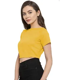 THE BLAZZE 1132 Women's Top (Small, Yellow)-thumb2